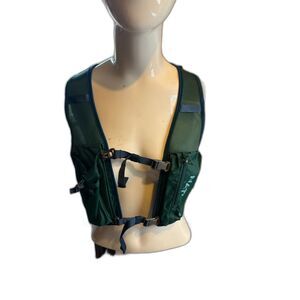 Nathan Hydration Pack Soft Soft Exterior Dual Tiered Mesh Pockets Front Straps